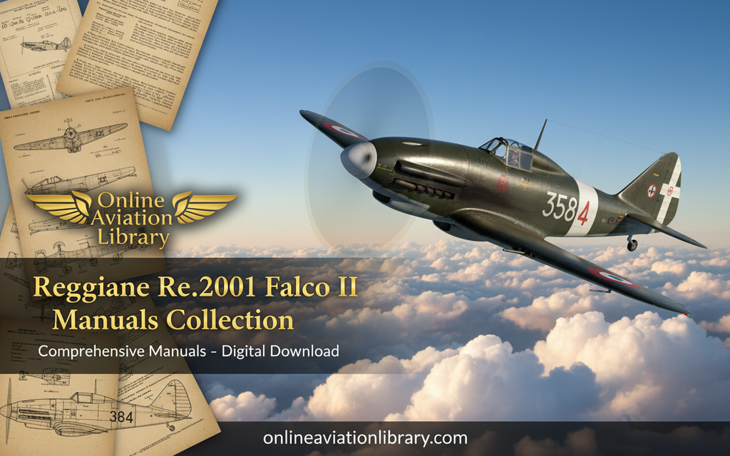 Reggiane Re.2001 Falco II LB4 Banner