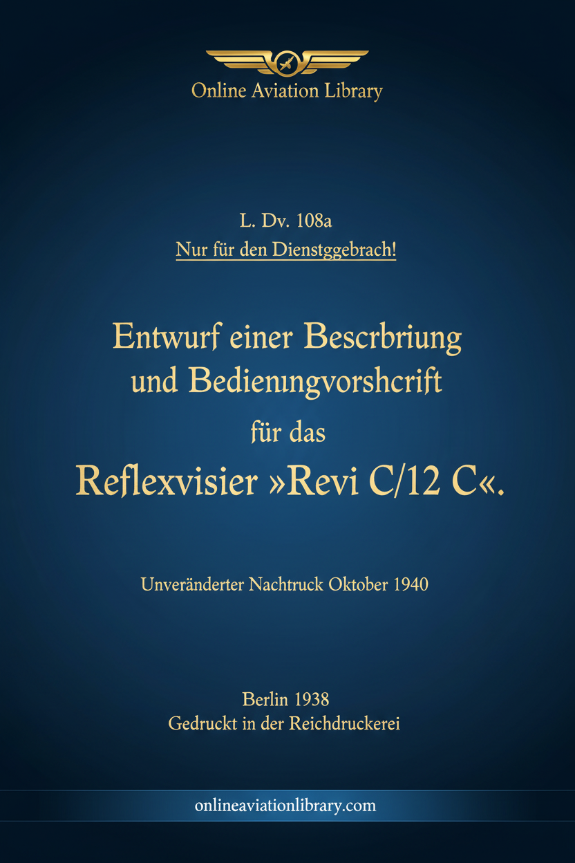 Revi C/12 C Reflexvisier Standard Cover Page