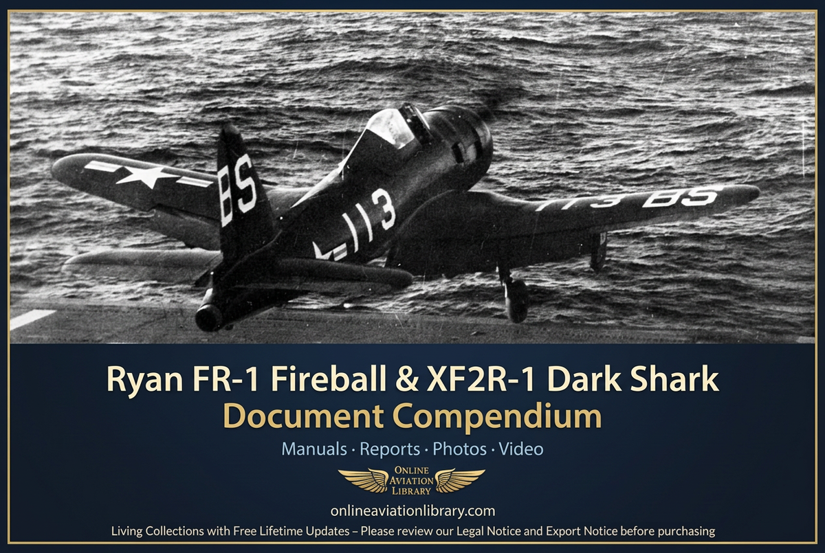 Ryan FR-1 Fireball and XF2R-1 Dark Shark compendium banner