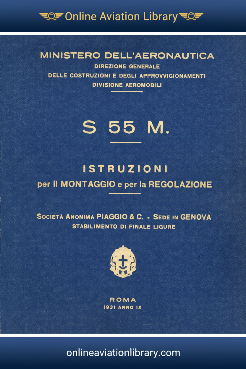S.55M Maintenance Manual Cover