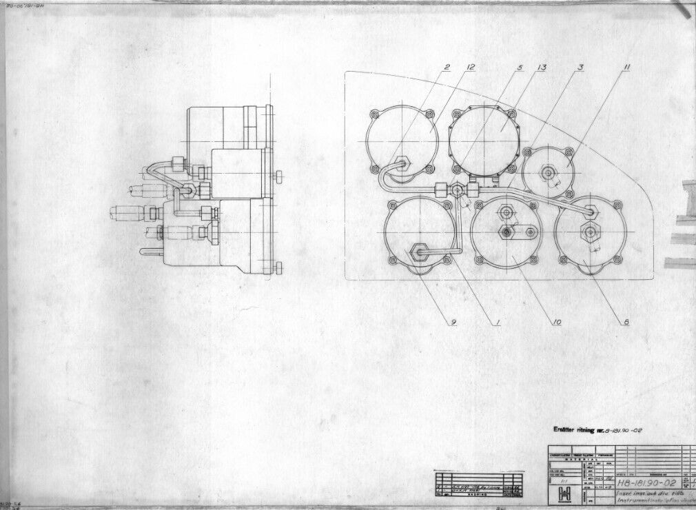Bucker 181 " Bestmann" Aircraft Blueprints Engineering Construction Drawings - Download