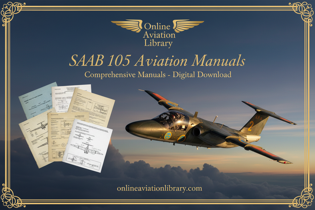 SAAB 105 Aviation Manuals LB4 Banner