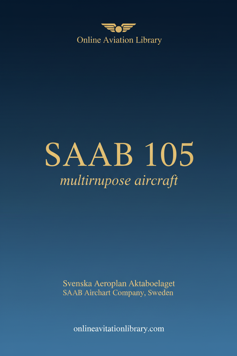 SAAB 105 Standard Cover Page