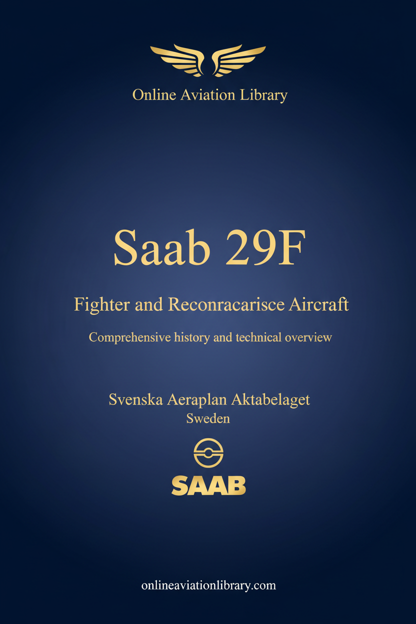 Saab 29F Standard Cover Page