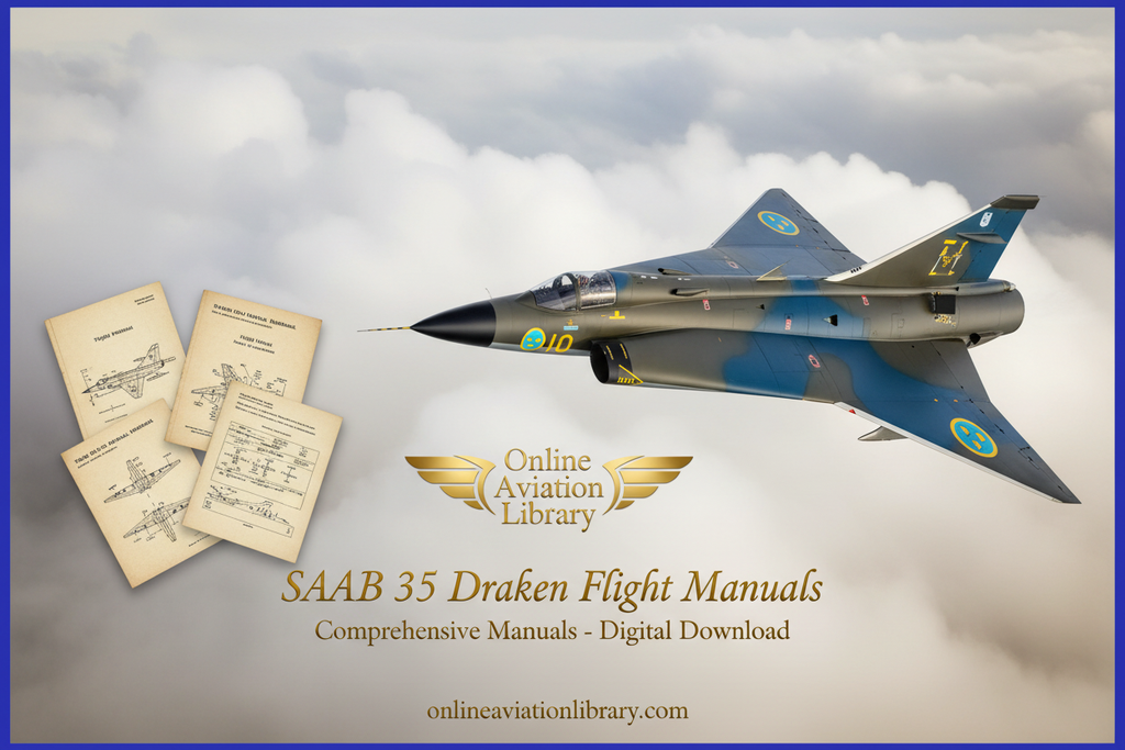 SAAB 35 Draken Flight Manuals Banner 2