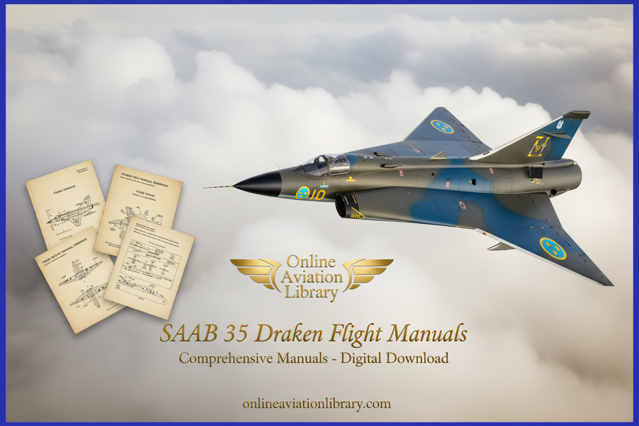 SAAB 35 Draken Flight Manuals Banner 2
