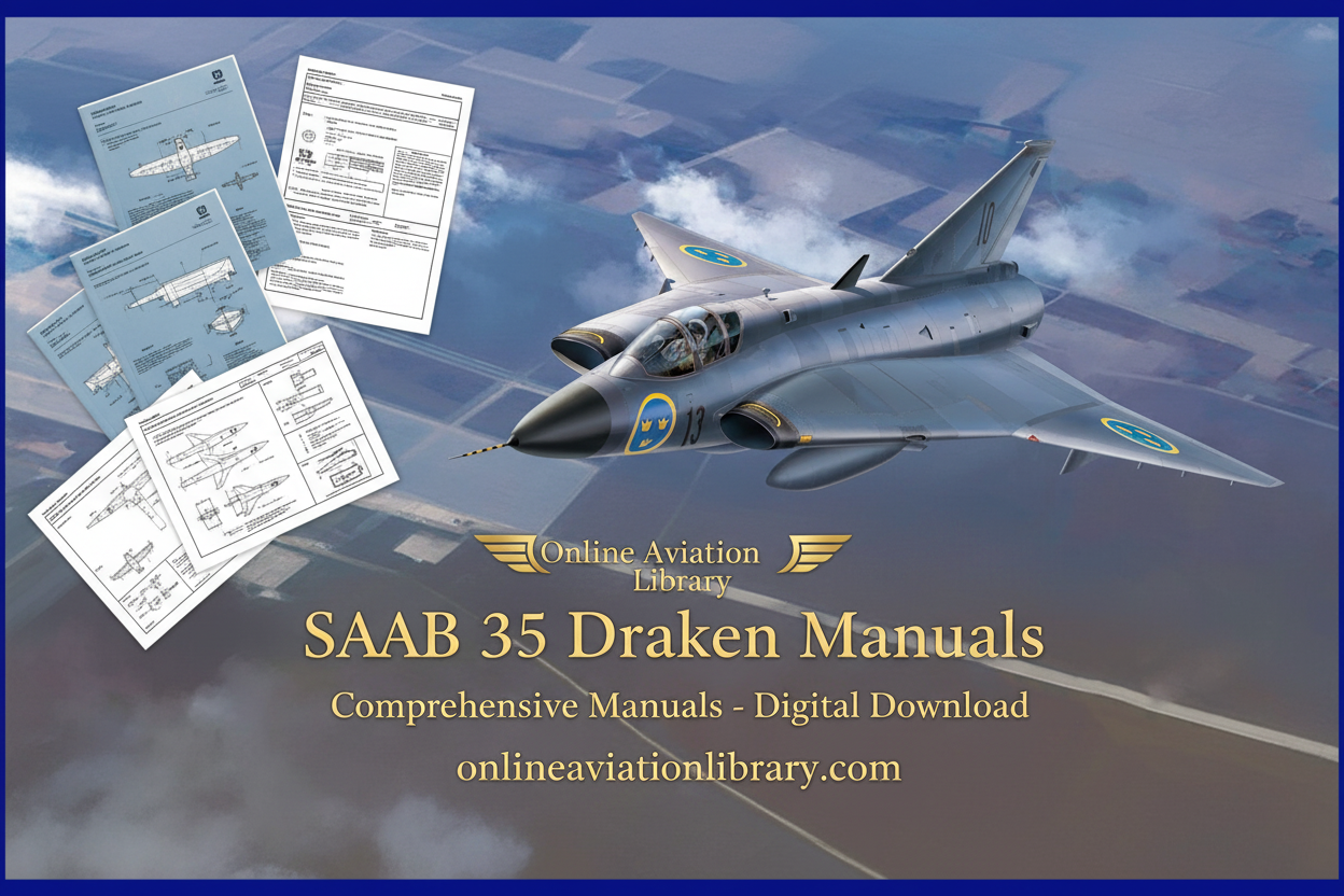 SAAB 35 Draken Manuals Banner 5