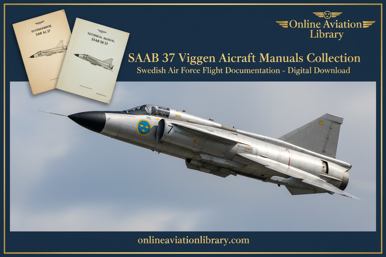 SAAB 37 Viggen Promotional Banner