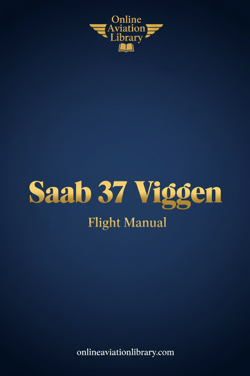 Saab 37 Viggen Standard Cover Page