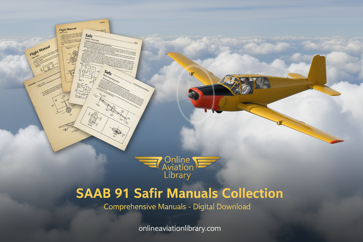 SAAB 91 Safir Manuals Collection LB4 Banner 1