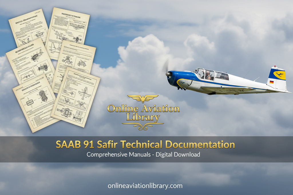 SAAB 91 Safir Technical Documentation LB4 Banner 2
