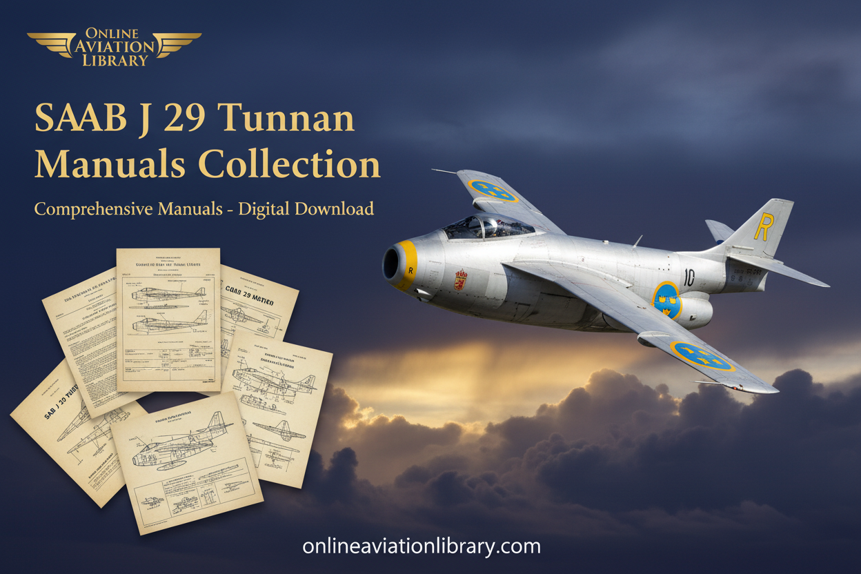SAAB J 29 Tunnan LB4 Banner 2