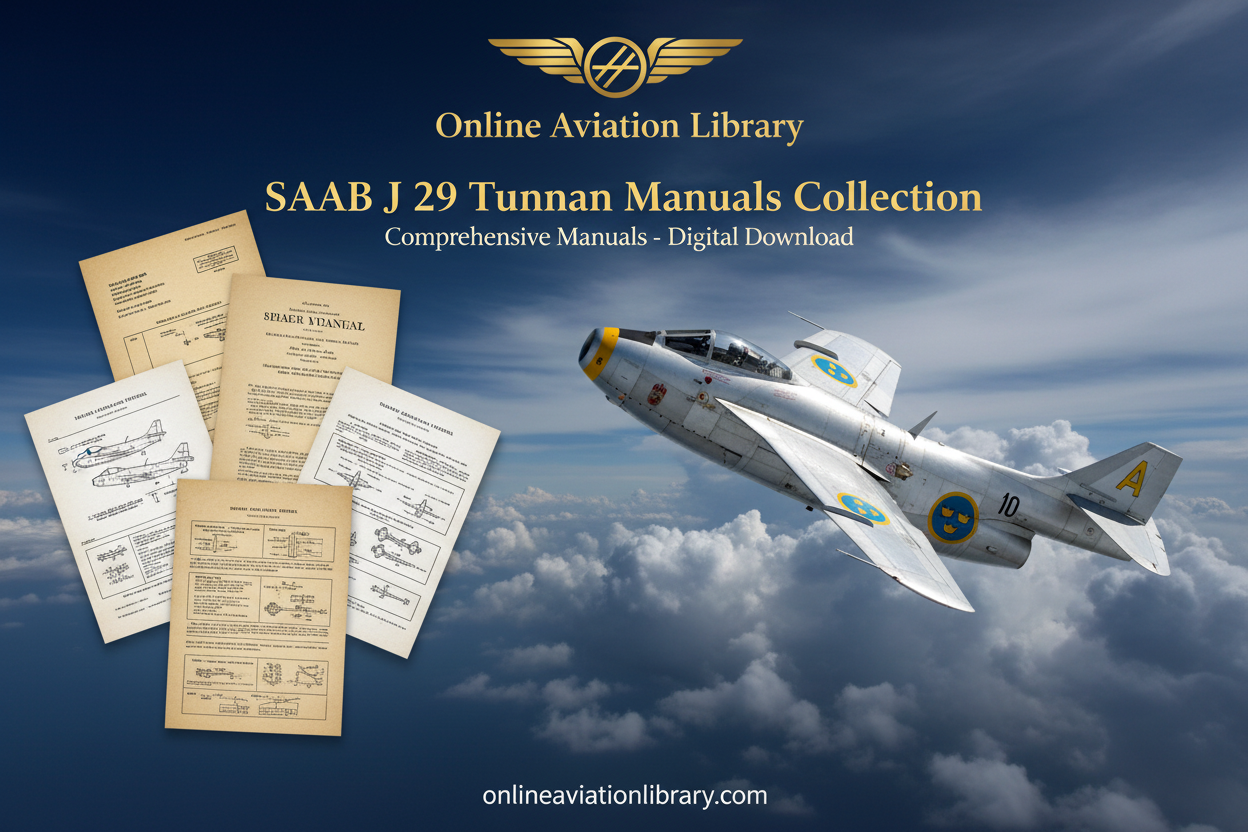 SAAB J 29 Tunnan LB4 Banner 2