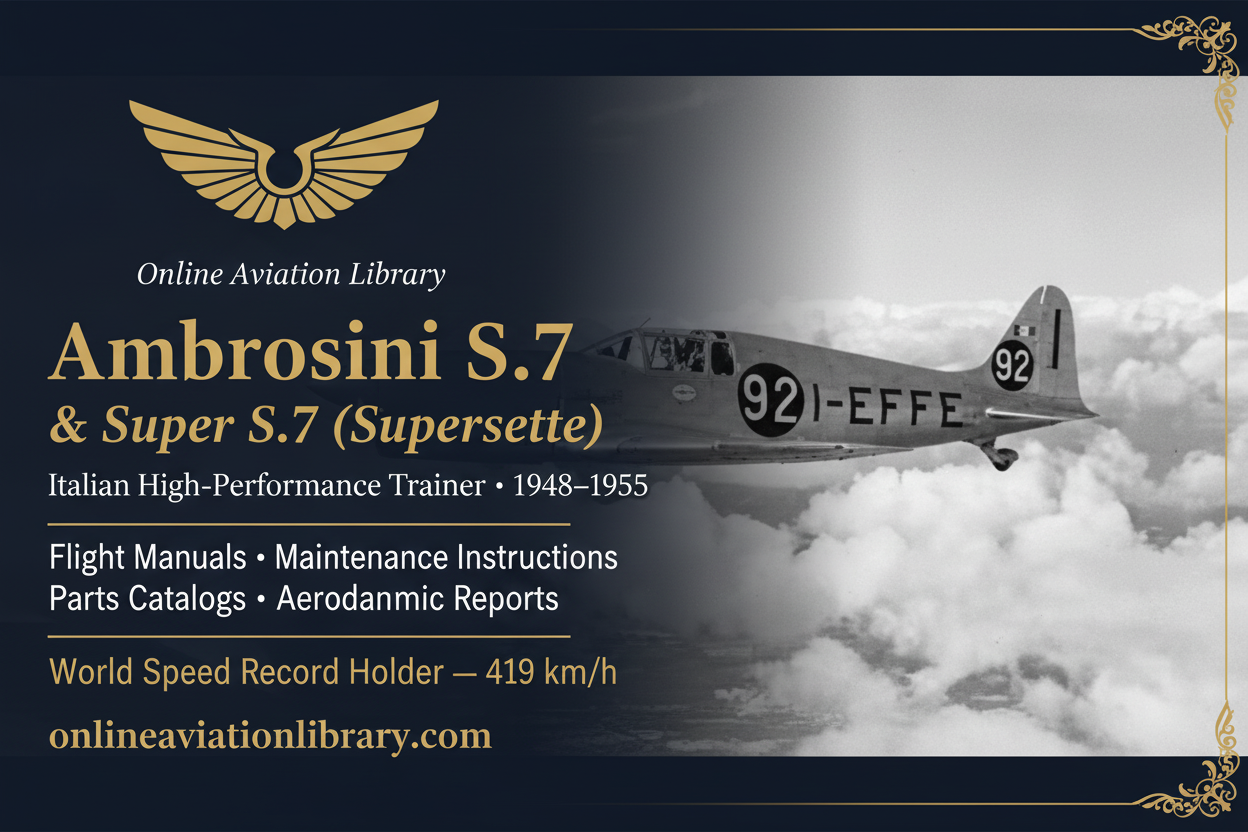 SAI Ambrosini S.7 Promotional Banner