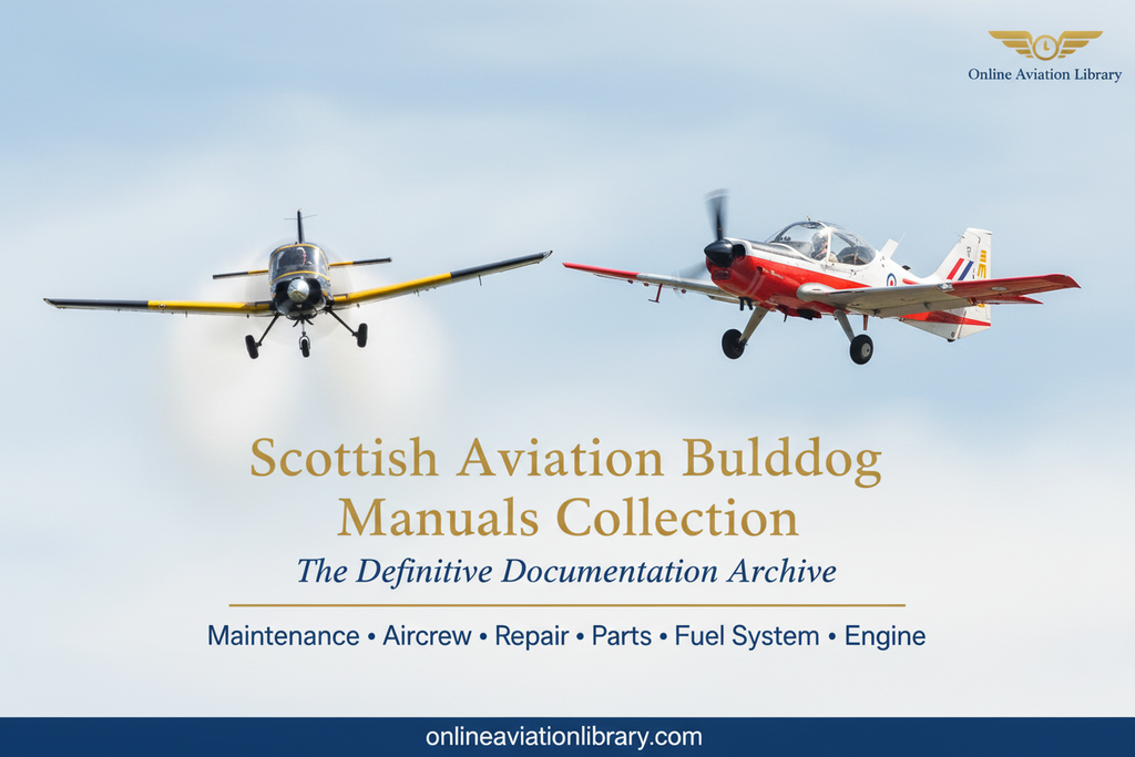 Scottish Aviation Bulldog Promotional Banner Light