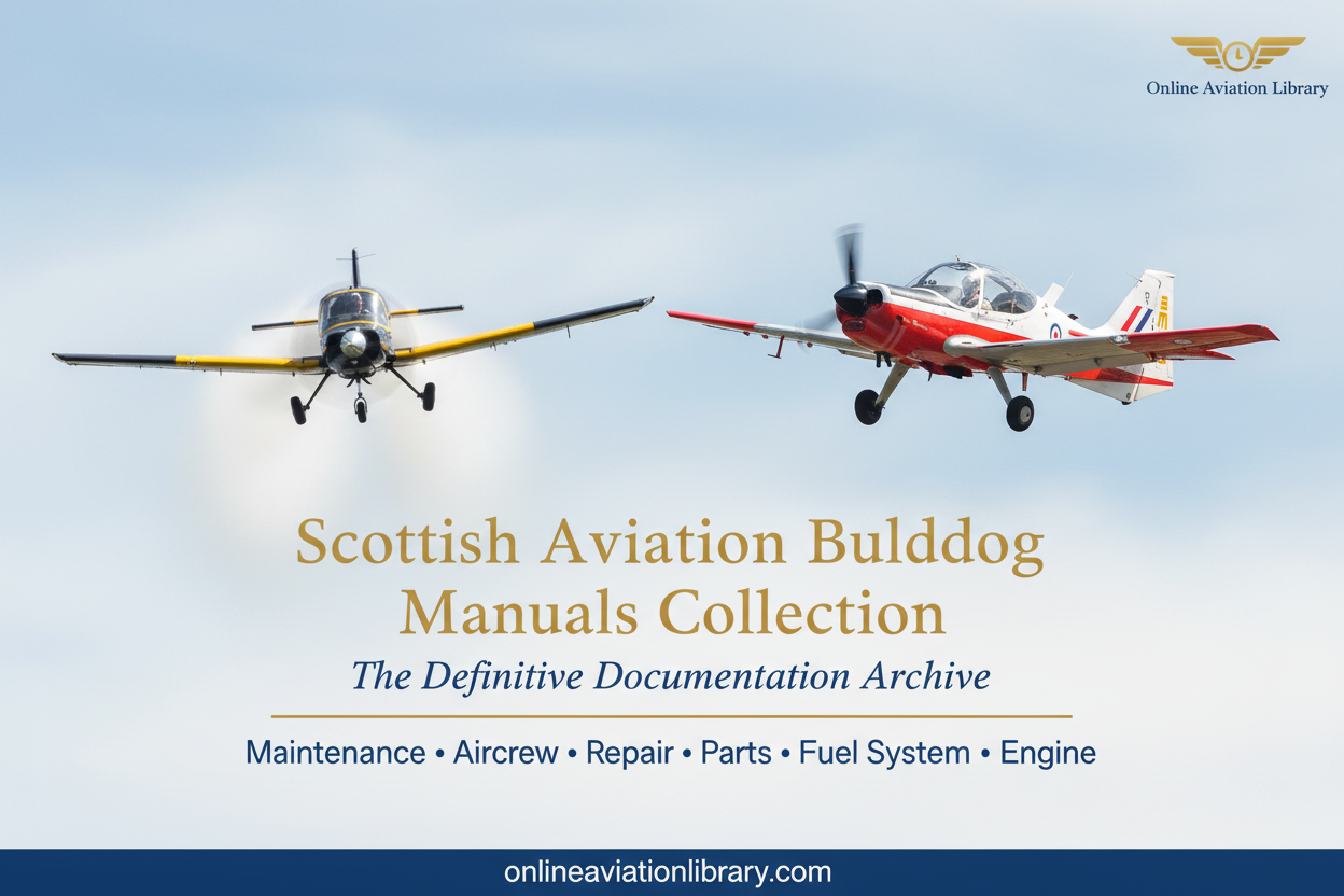 Scottish Aviation Bulldog Promotional Banner Light