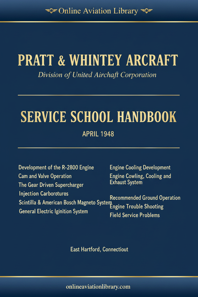 Service School Handbook Cover Page