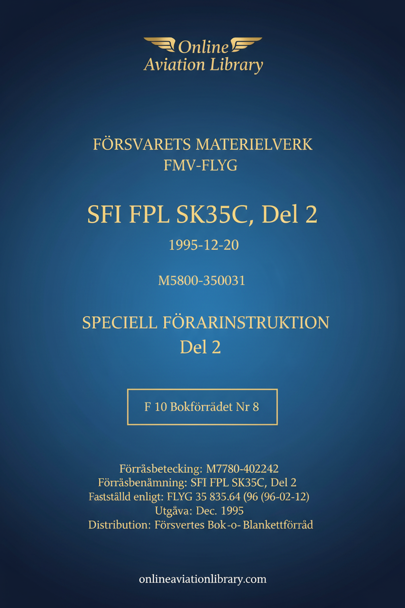 SFI FPL SK35C Del 2 Cover Page