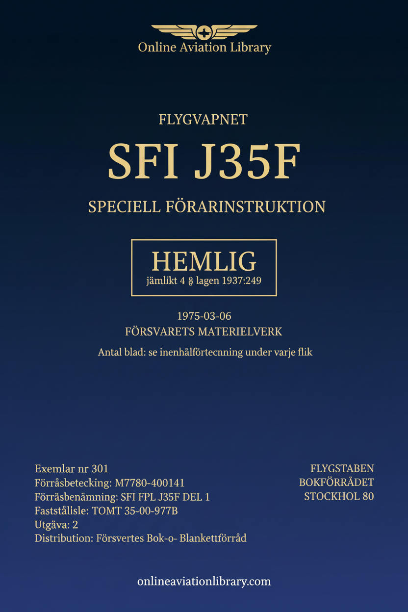 SFI J35F Cover Page