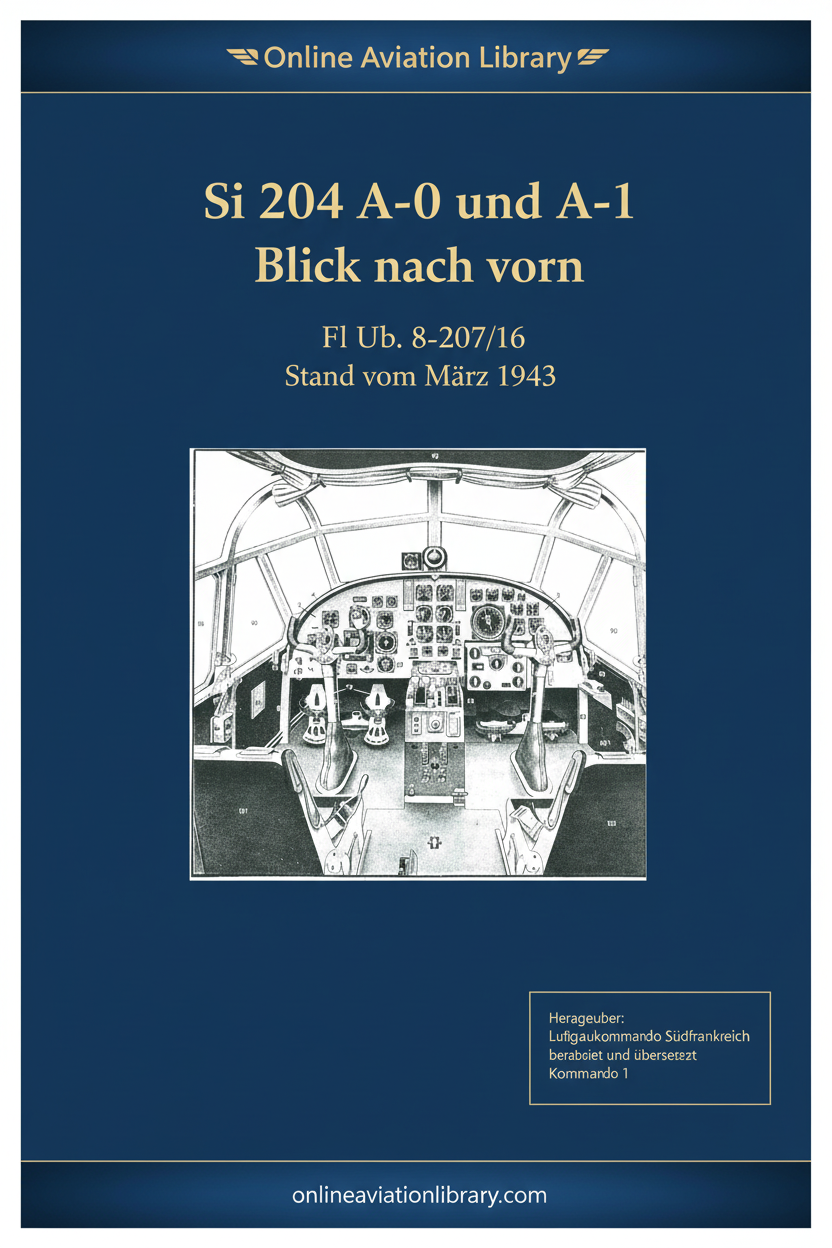 Si 204 A Führerraum Standard Cover Page 1