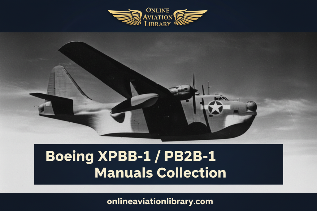 Single-aircraft OAL Boeing XPBB-1 / PB2B-1 banner