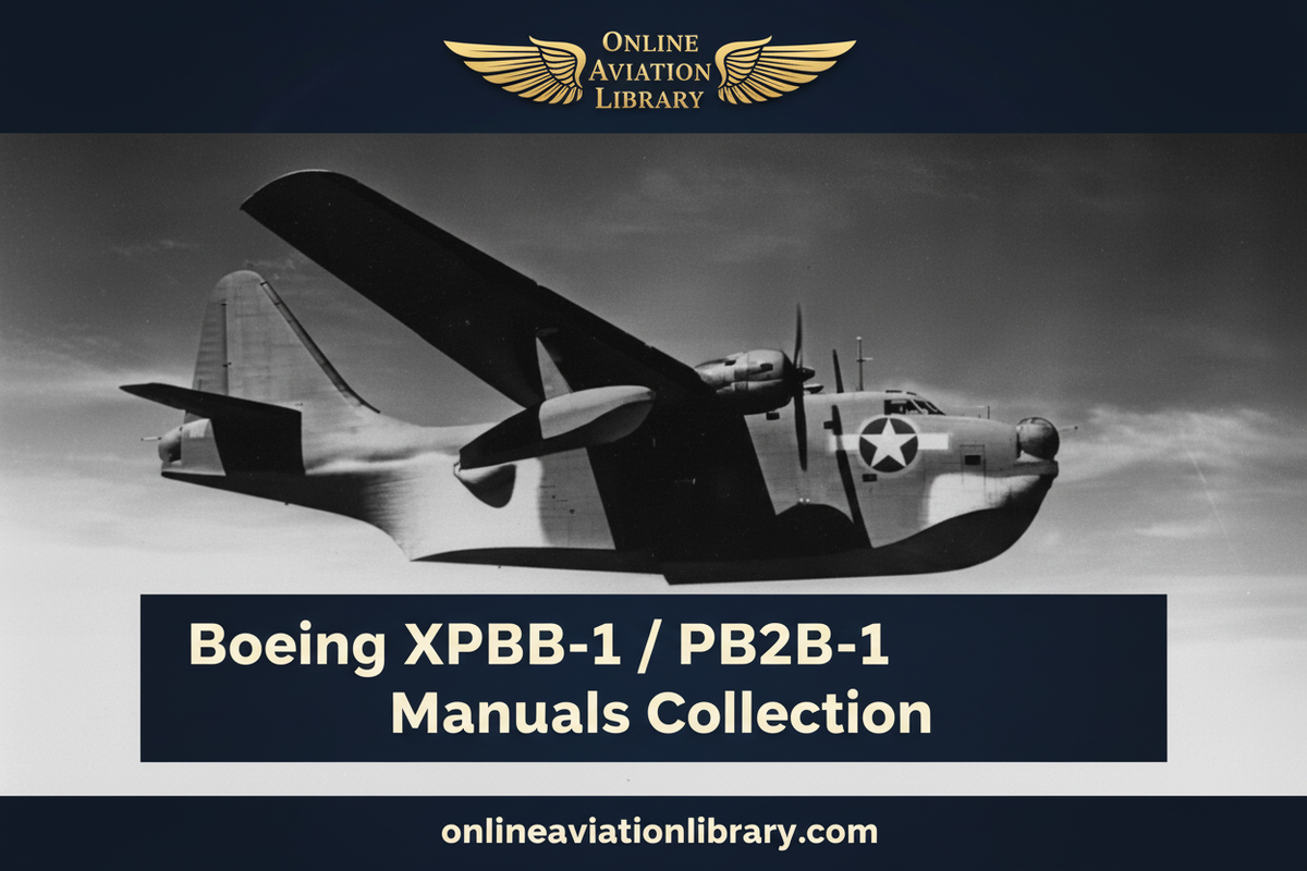 Single-aircraft OAL Boeing XPBB-1 / PB2B-1 banner