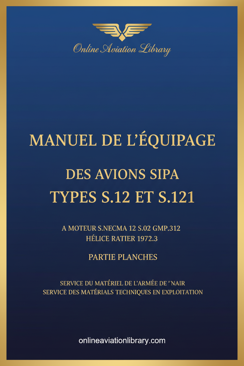 SIPA S.12 and S.121 Standard Cover Page