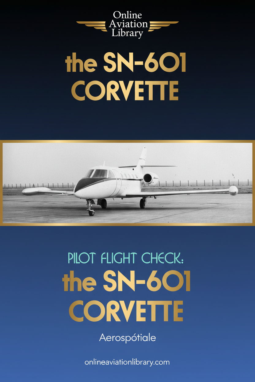 SN-601 Corvette Standard Cover Page