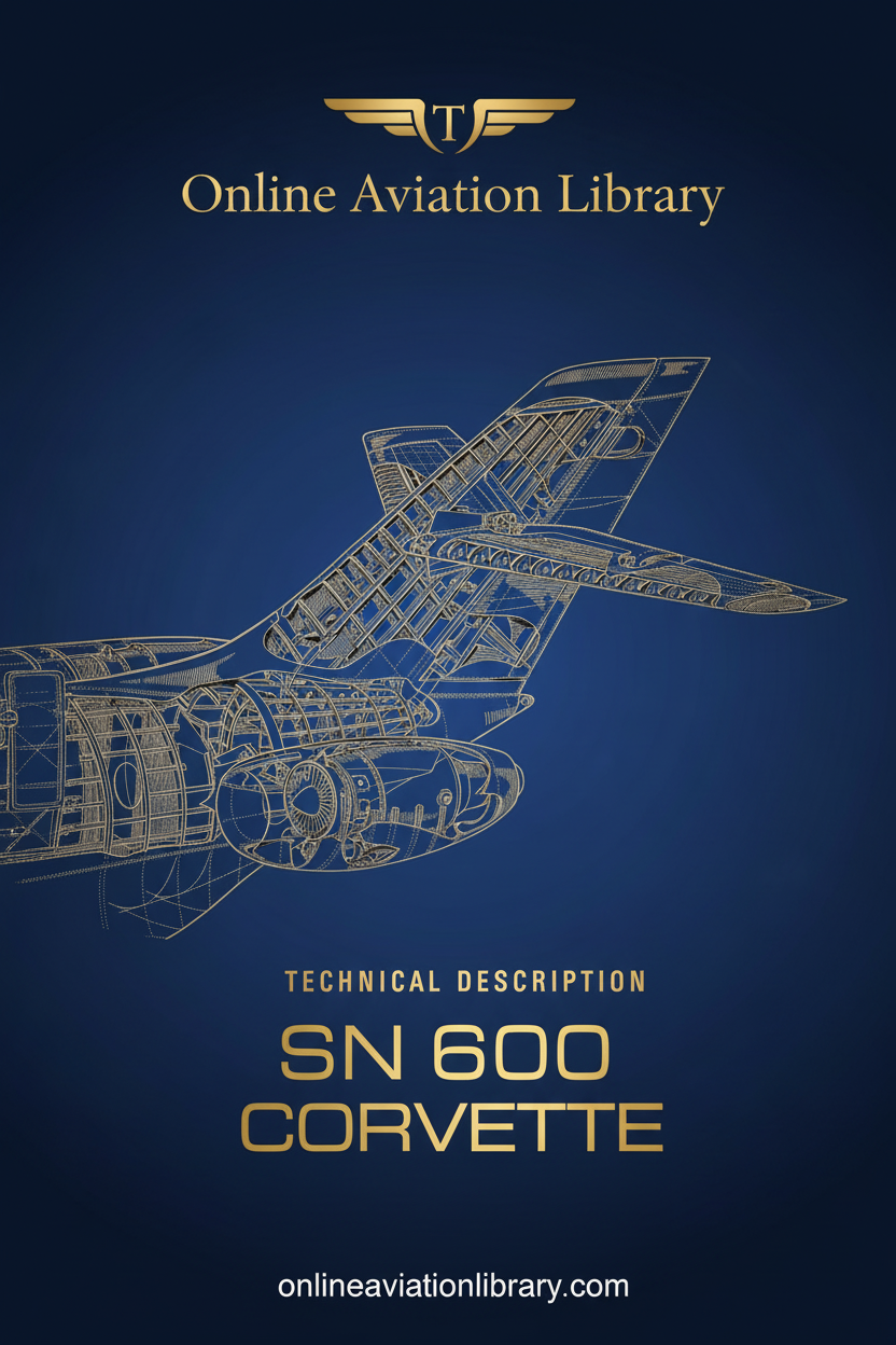 SN600 Corvette Technical Description Standard Cover Page