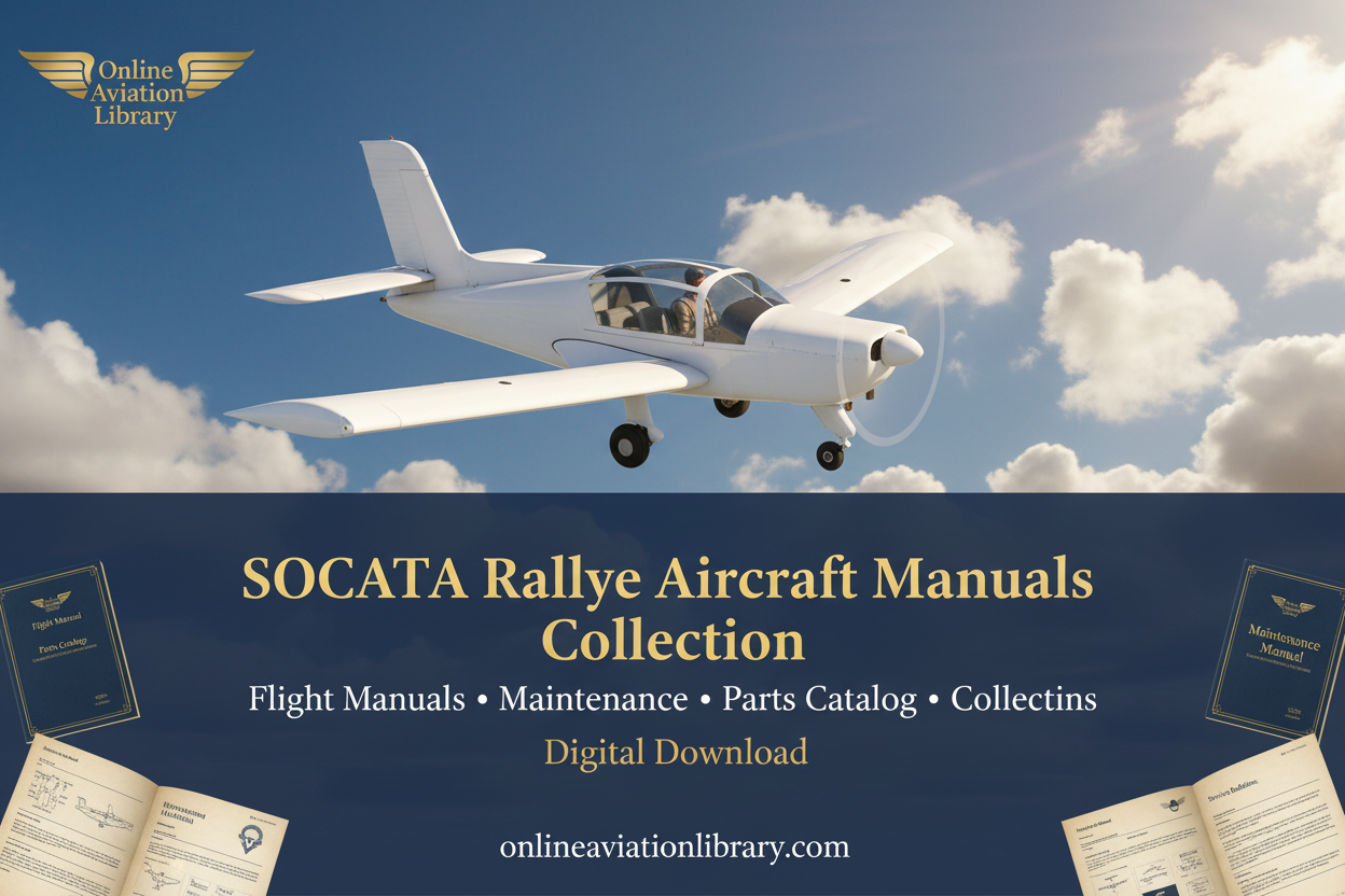 SOCATA Rallye Promotional Banner - Clean