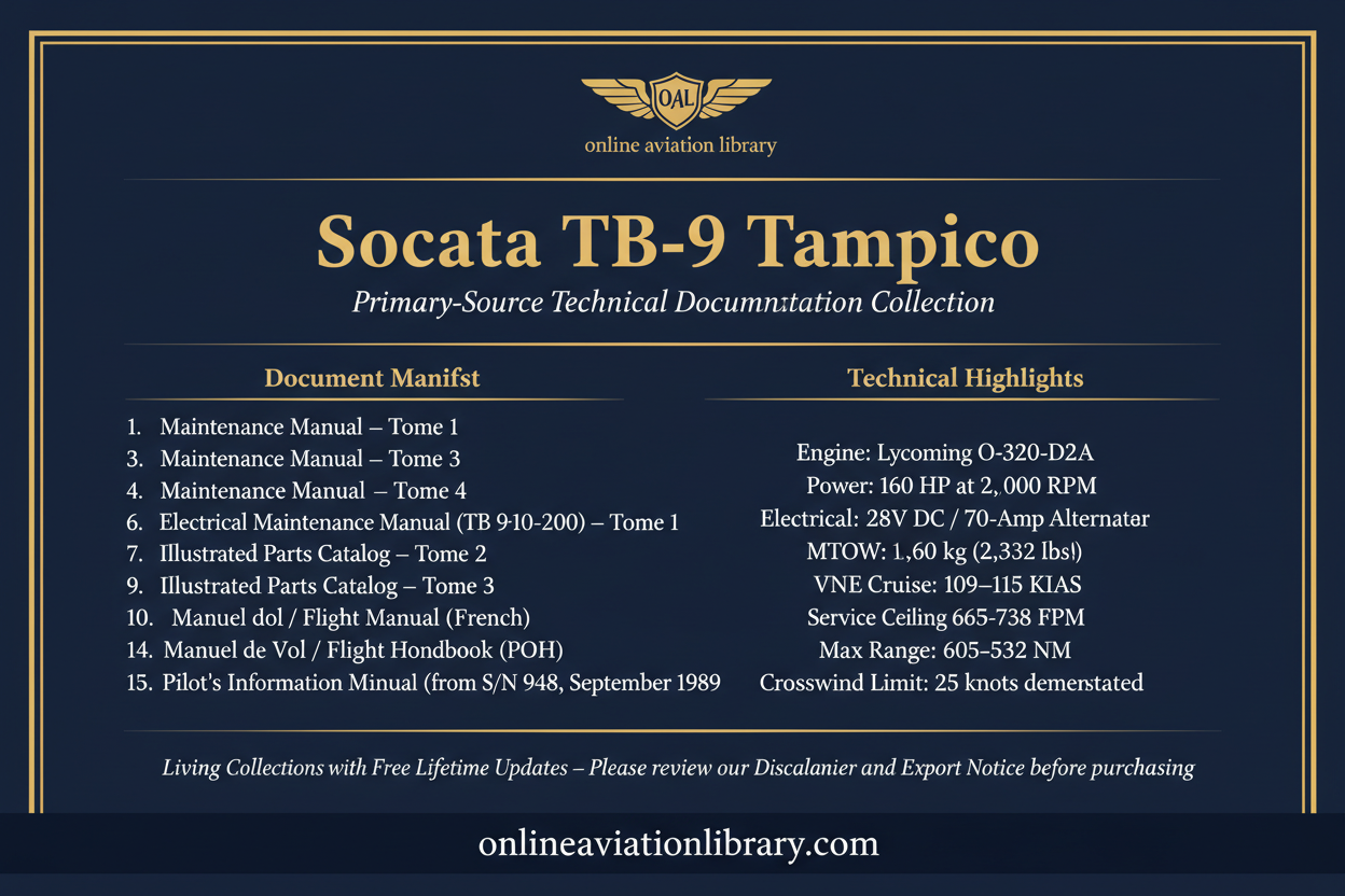 Socata TB-9 Tampico — Paganini Banner