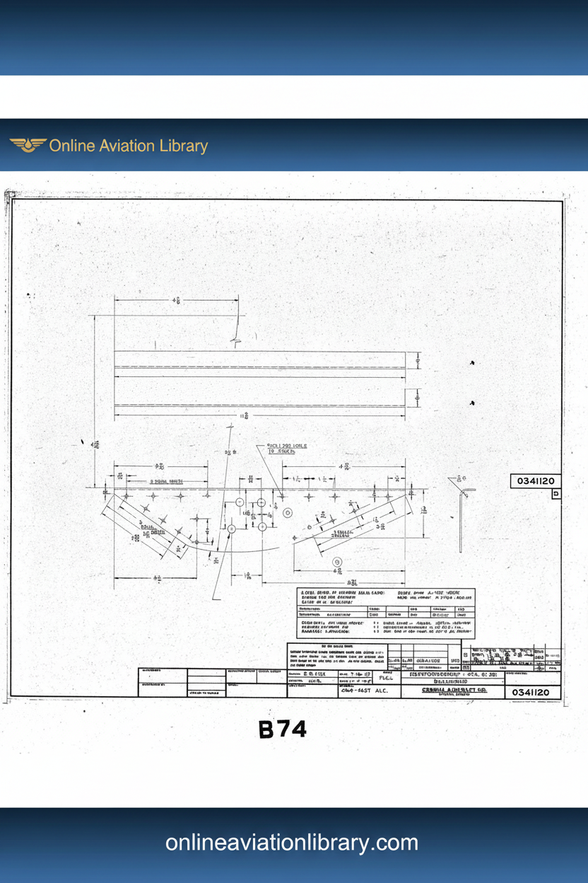 Standard Blueprints Cover - Cessna Reinforcement Bulkhead