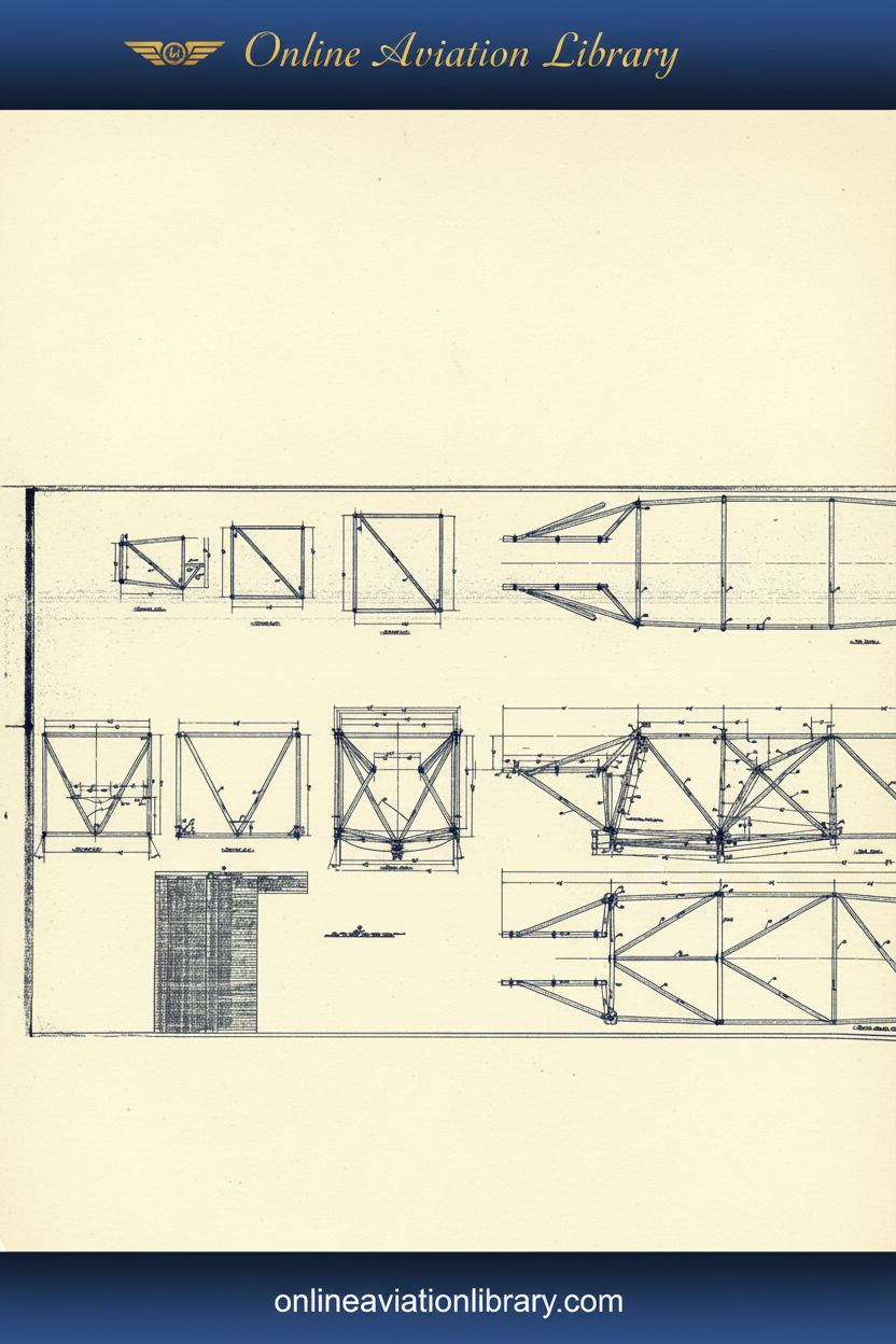 Standard Blueprints Cover Yellow - Fuselage Frame Sections
