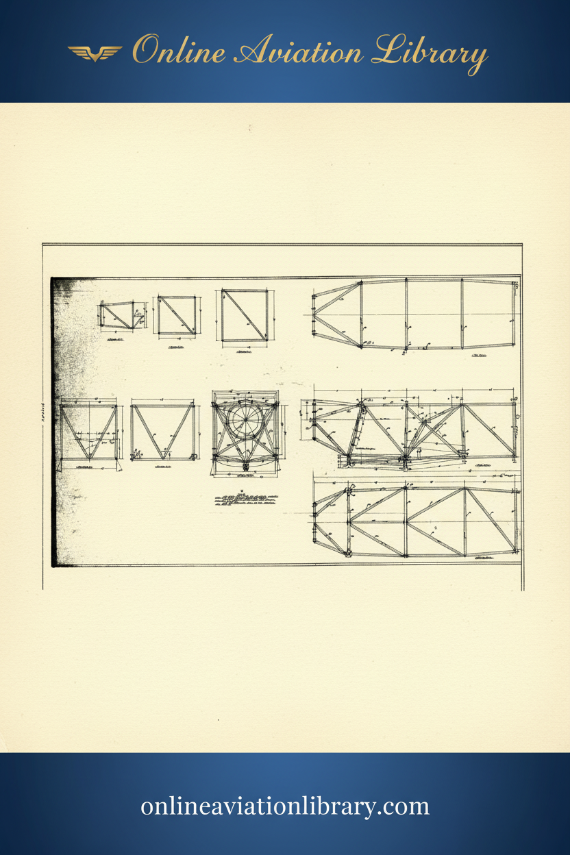 Standard Blueprints Cover Yellow - Fuselage Frame Sections