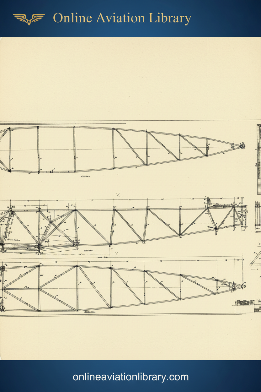 Standard Blueprints Cover Yellow - Fuselage Truss Structure