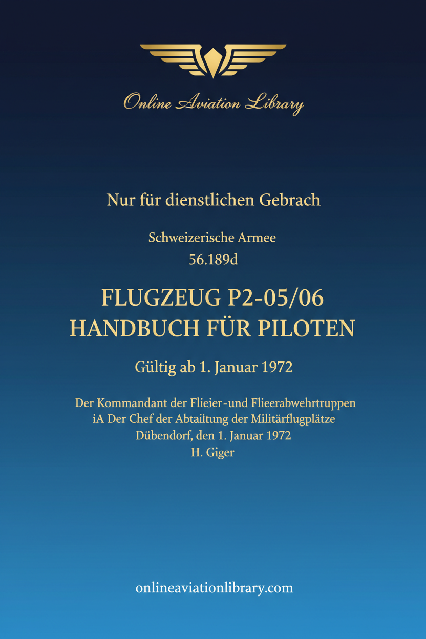 Standard Cover Page - P2-05/06 Pilot's Handbook