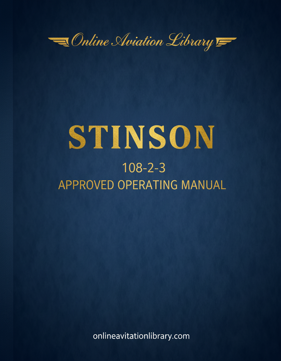 Stinson 108-2-3 Cover