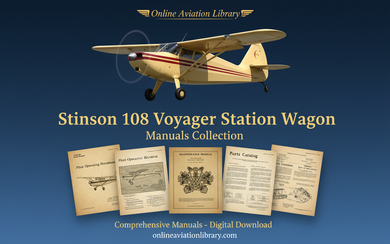 Stinson 108 Vertical Banner