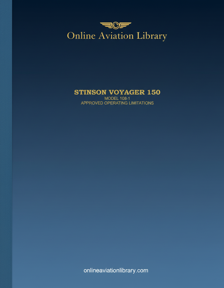 Stinson Voyager 150 Cover
