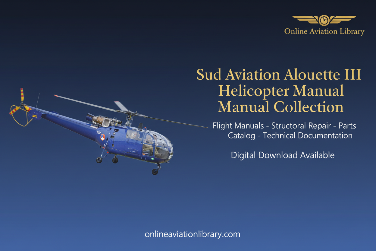 Sud Aviation Alouette III Promotional Banner