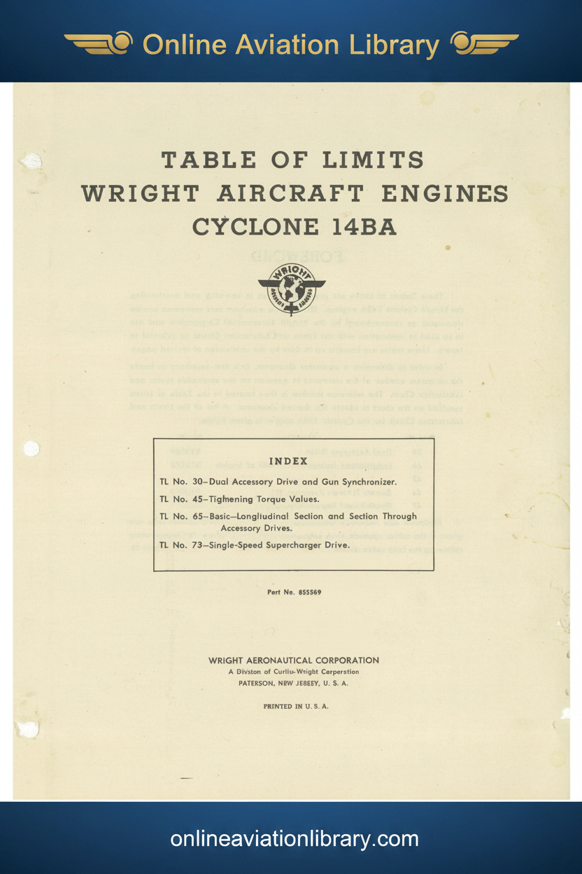 Table of Limits Cyclone 14BA