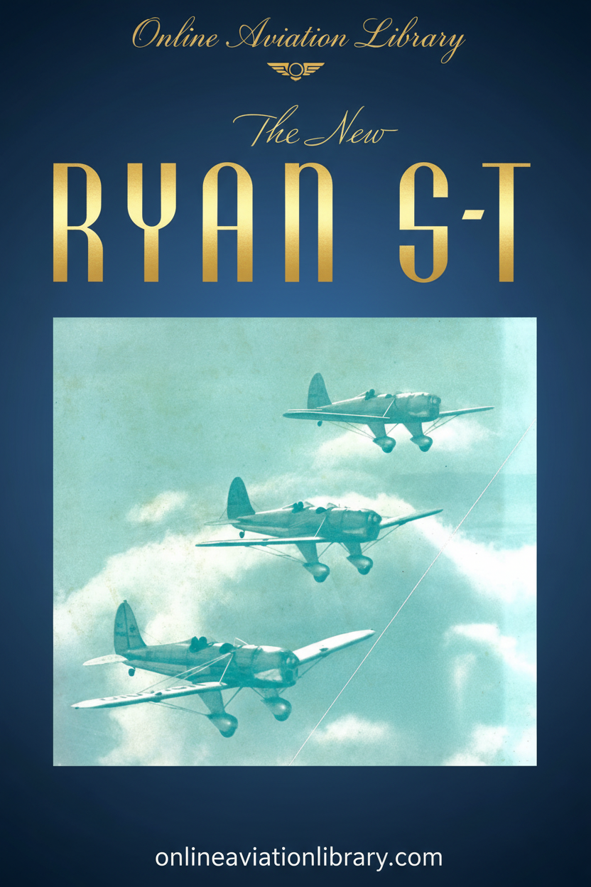 The New Ryan S-T Brochure Cover Page