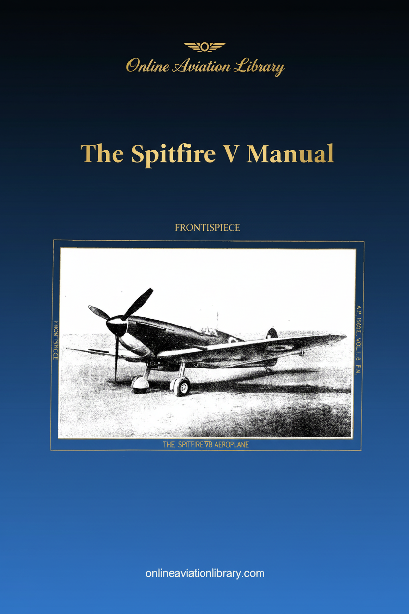 The Spitfire V Manual Cover Page