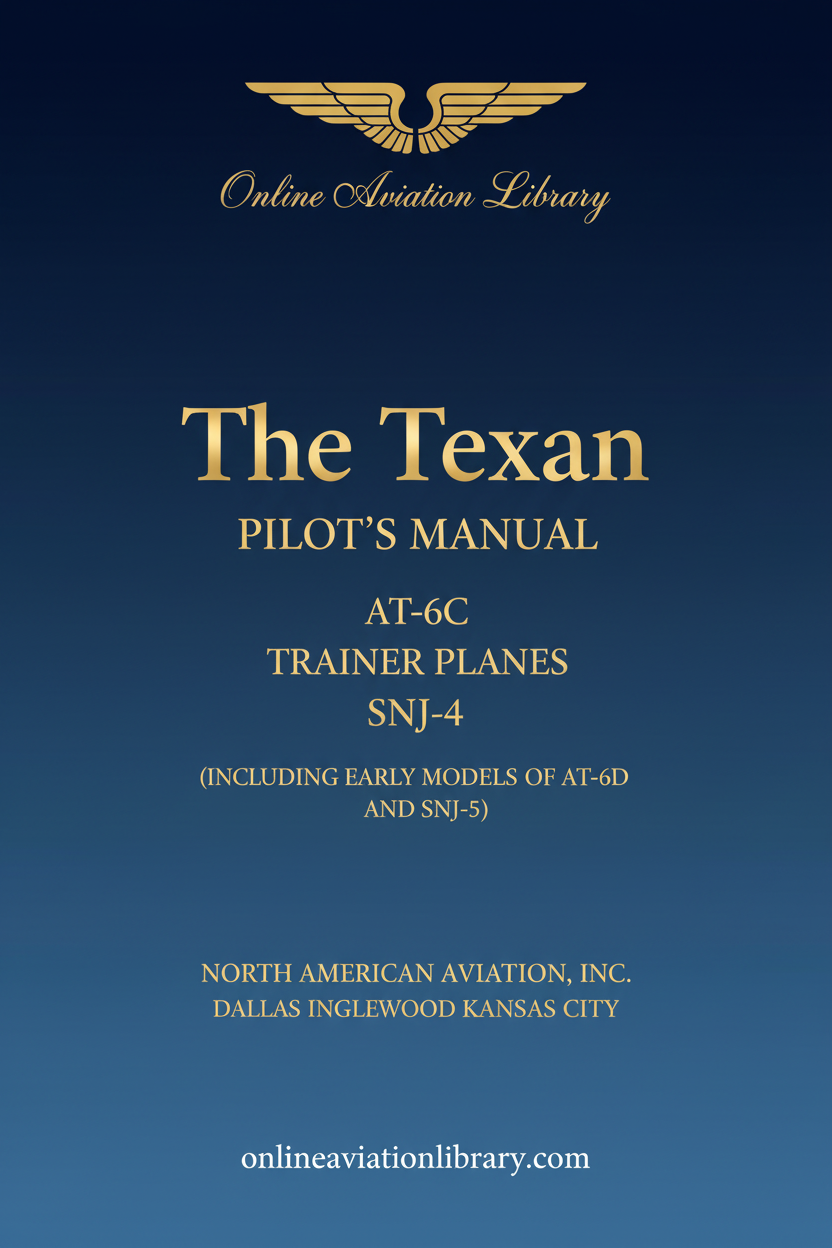 The Texan Pilot's Manual Standard Cover Page