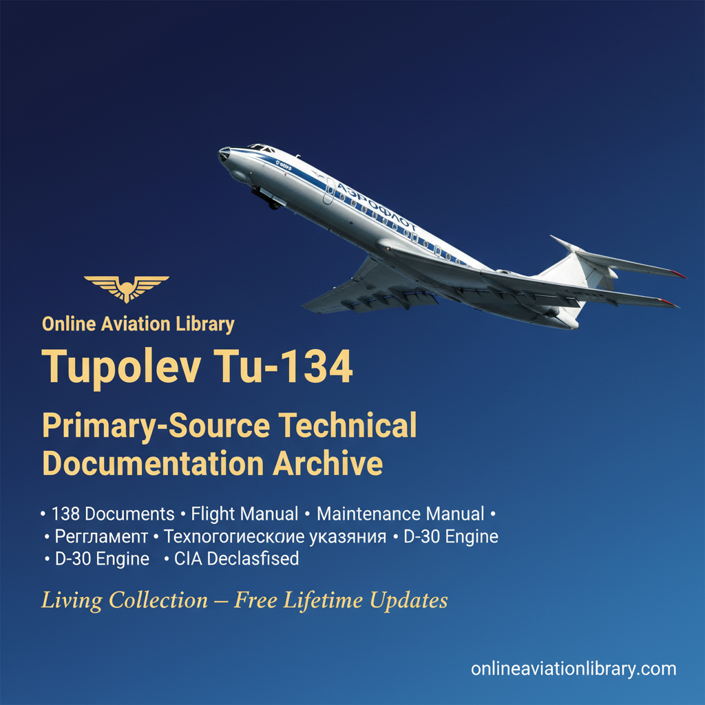 Tu-134 Promotional Banner