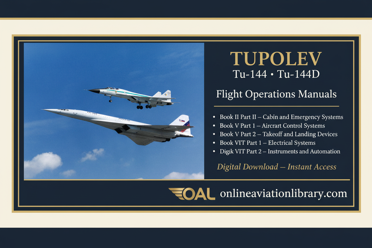 Tu-144 LB4 — Framed