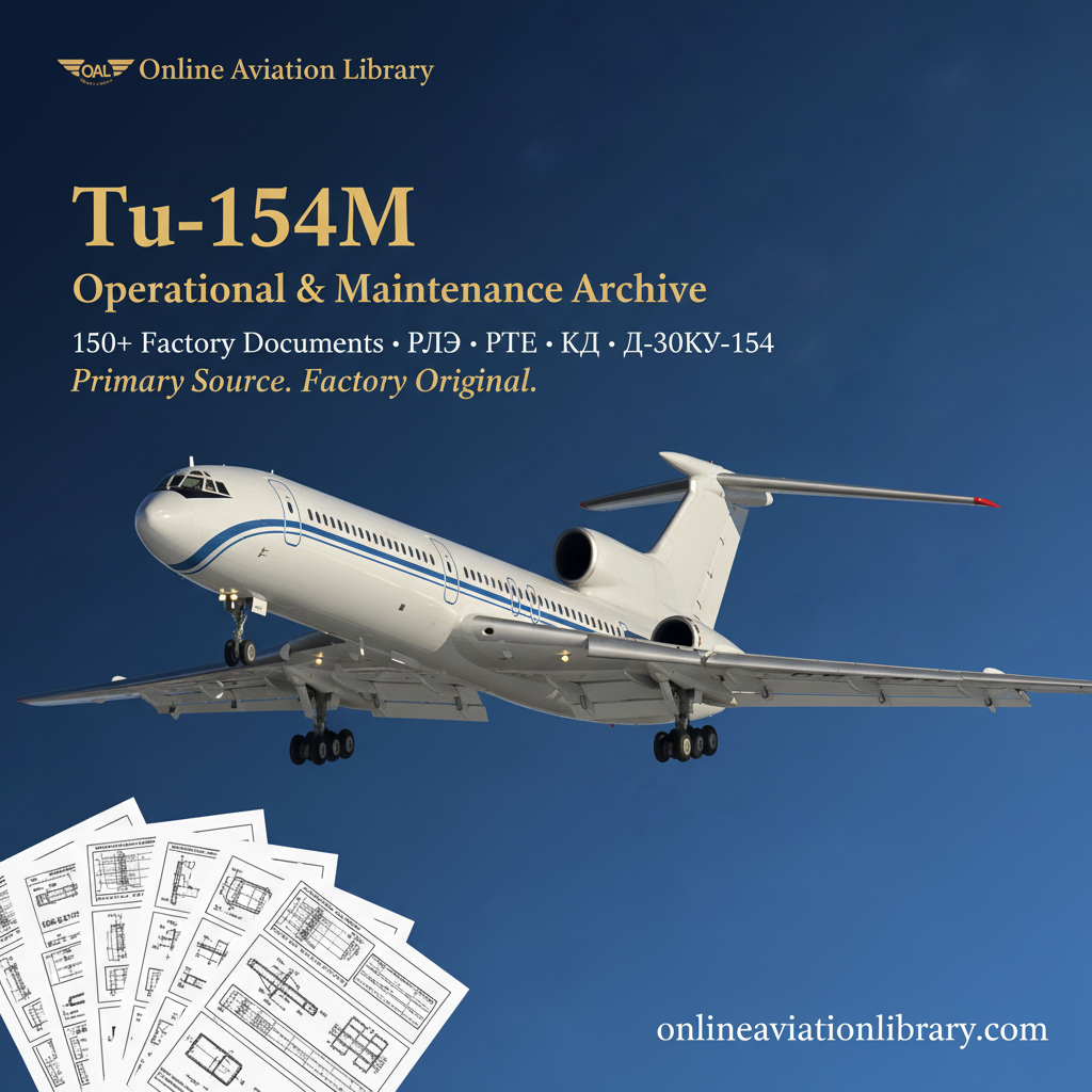 Tu-154M Promotional Banner