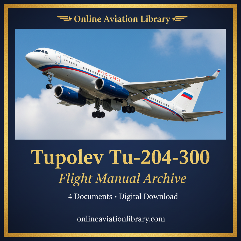 Tu-204-300 Promo Square — Navy