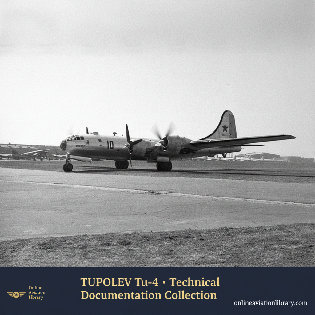 Tu-4 Promotional Technical Documentation Collection