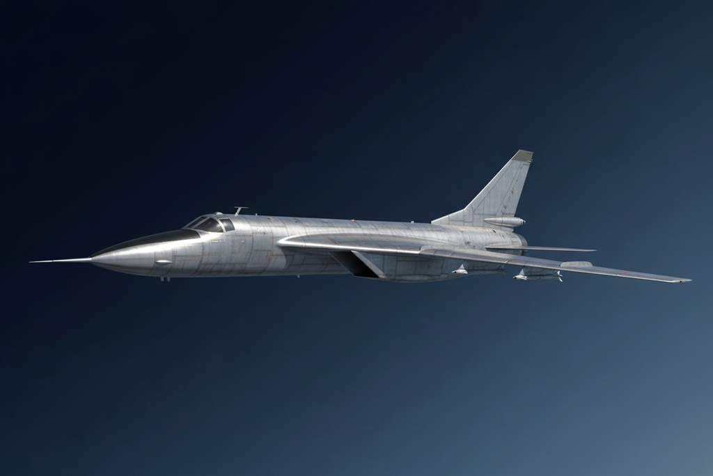 Tupolev Tu-22 Blinder AI Render